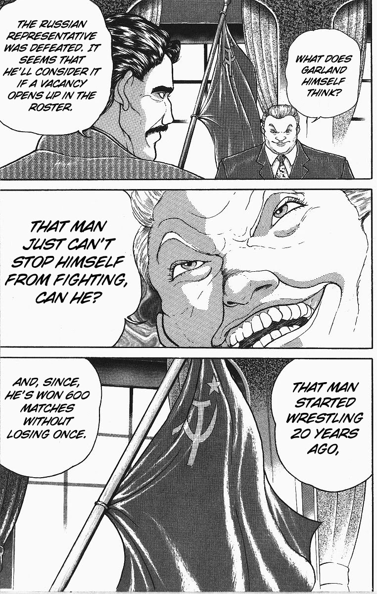 Grappler Baki Chapter 255 page 22 - Chapter 255: Russia's Strongest Warrior