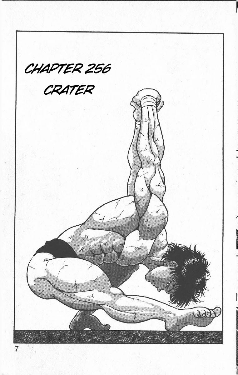 Grappler Baki Chapter 256 page 1 - Chapter 256: Crater