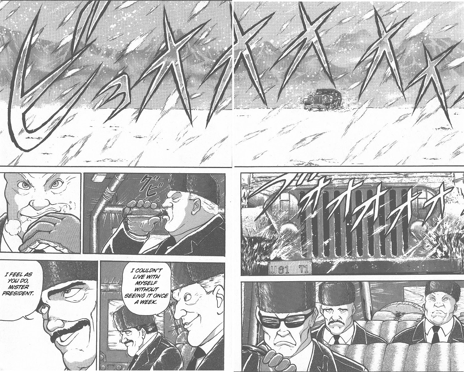 Grappler Baki Chapter 256 page 8 - Chapter 256: Crater