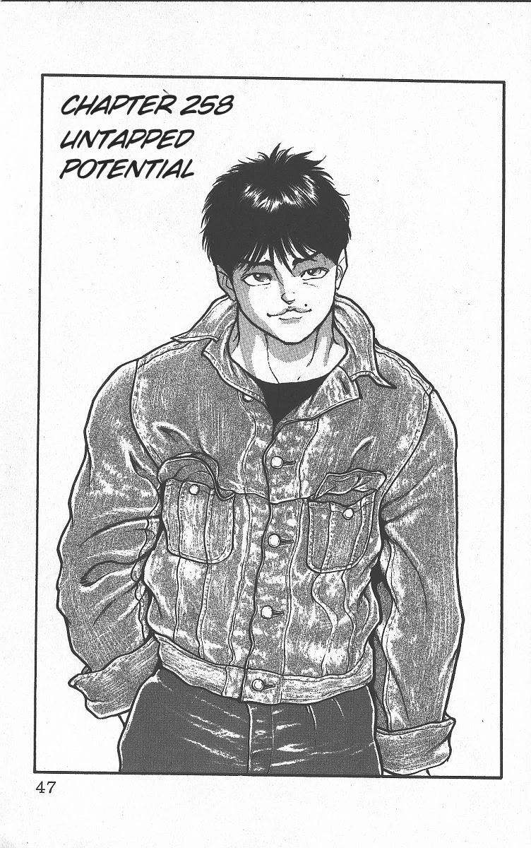 Grappler Baki Chapter 258 page 1 - Chapter 258: Untapped Potential