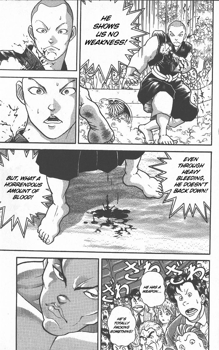 Grappler Baki Chapter 260 page 9 - Chapter 260: Mysterious Bleeding