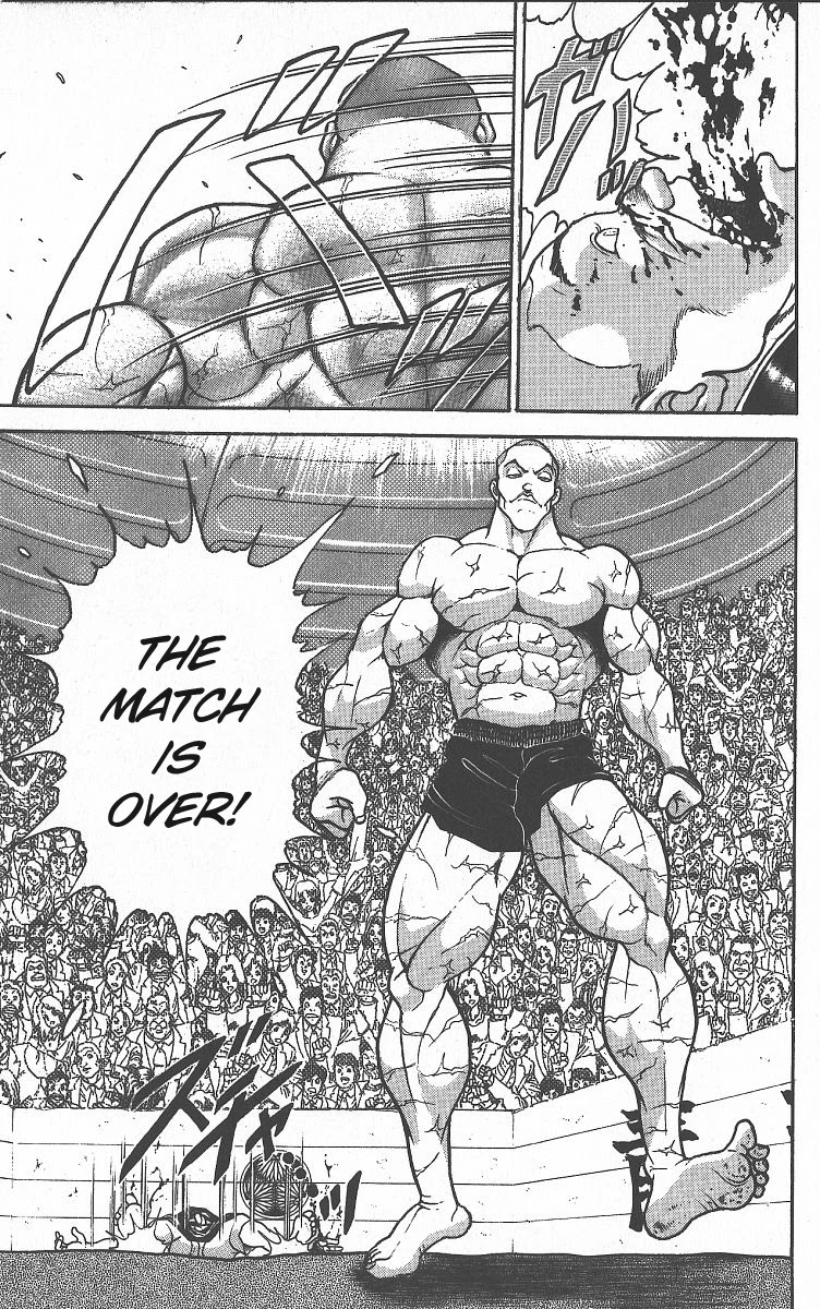 Grappler Baki Chapter 262 page 15 - Chapter 262: The Conclusion to the Showdown of Good and Bad