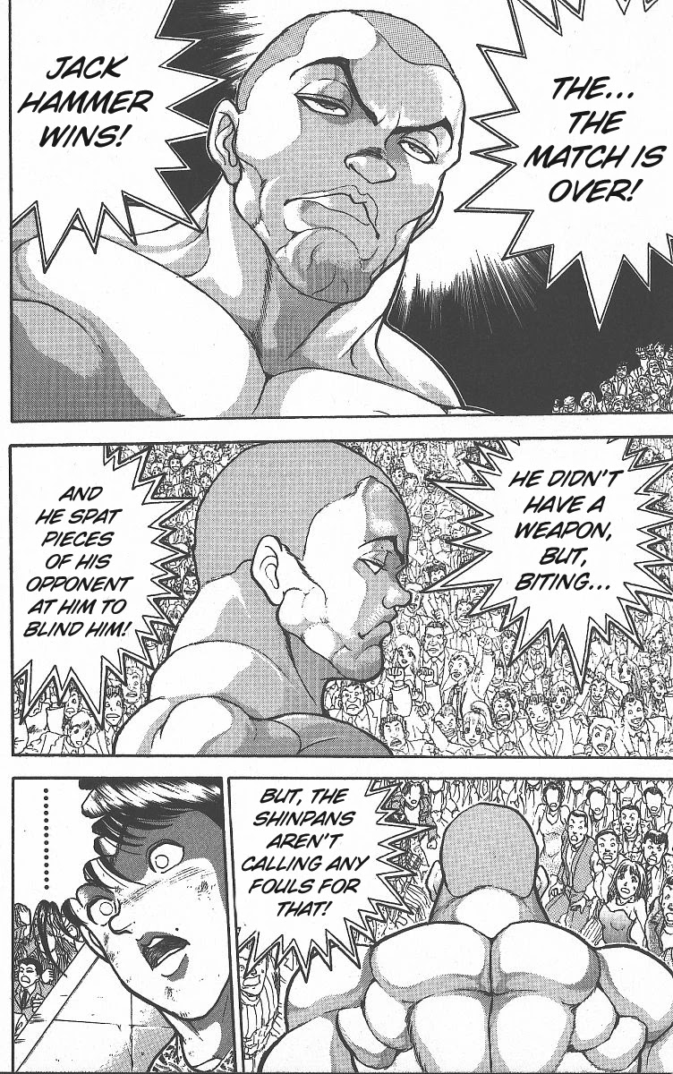 Grappler Baki Chapter 262 page 16 - Chapter 262: The Conclusion to the Showdown of Good and Bad