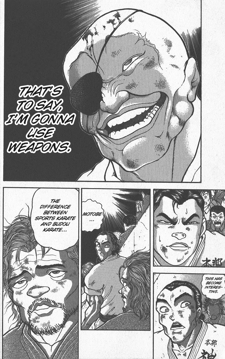 Grappler Baki Chapter 269 page 4 - Chapter 269: The Horror of Budou Karate