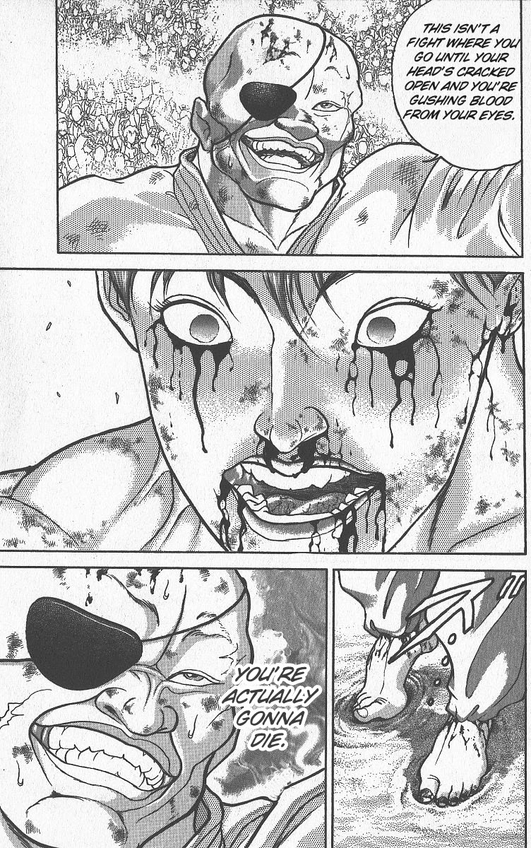 Grappler Baki Chapter 270 page 12 - Chapter 270: The Abilities of Amanai Yuu