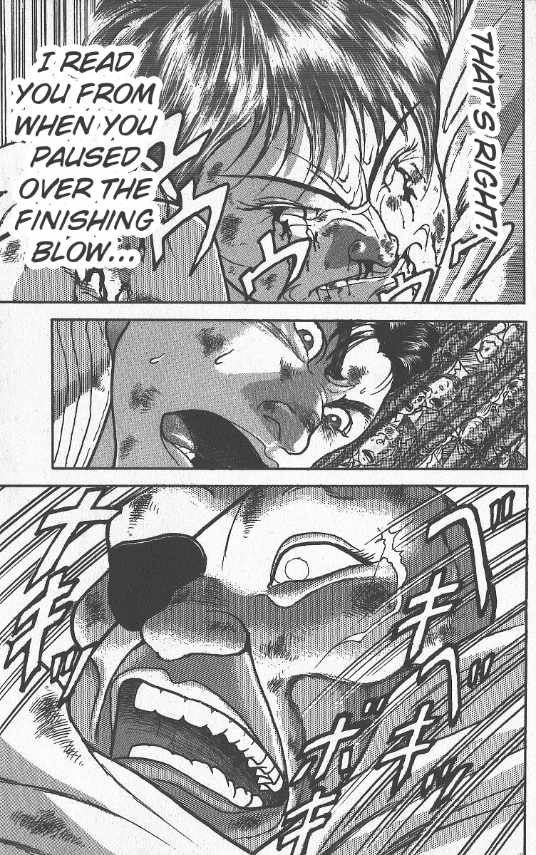 Grappler Baki Chapter 270 page 23 - Chapter 270: The Abilities of Amanai Yuu