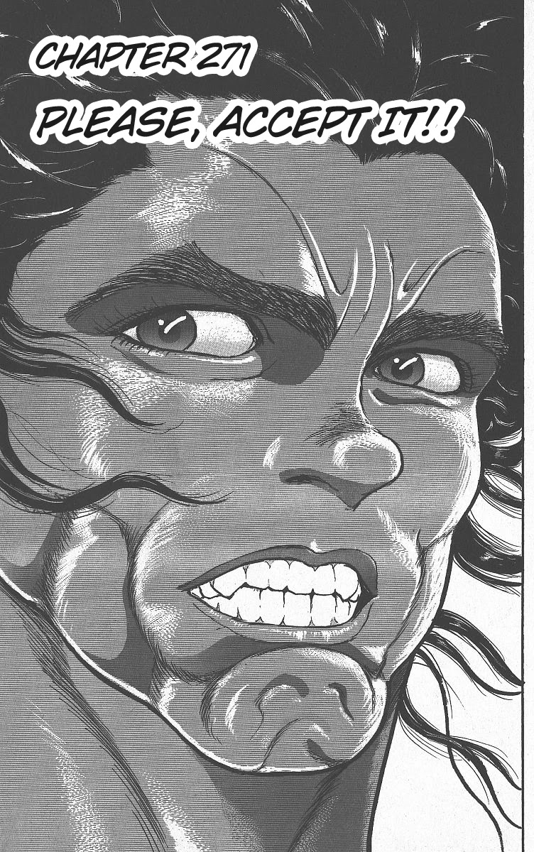 Grappler Baki Chapter 271 page 1 - Chapter 271: Please, Accept It