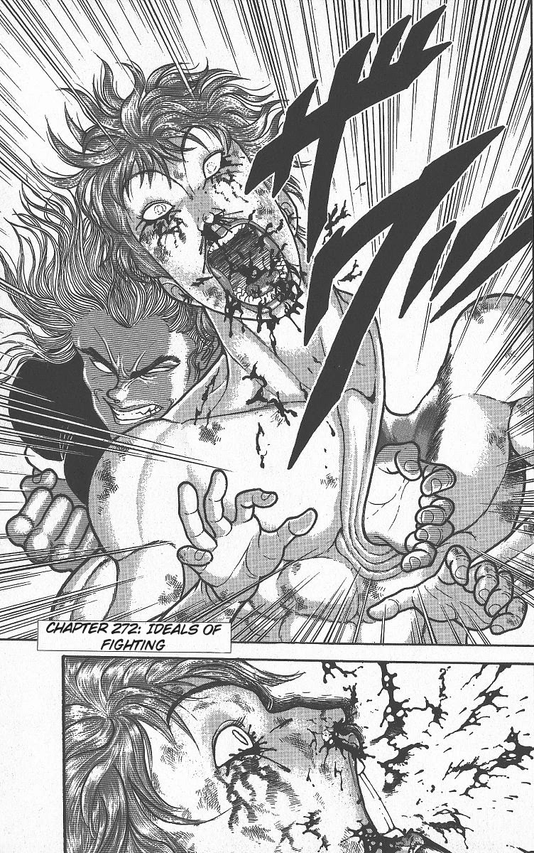 Grappler Baki Chapter 272 page 1 - Chapter 272: Ideals of Fighting
