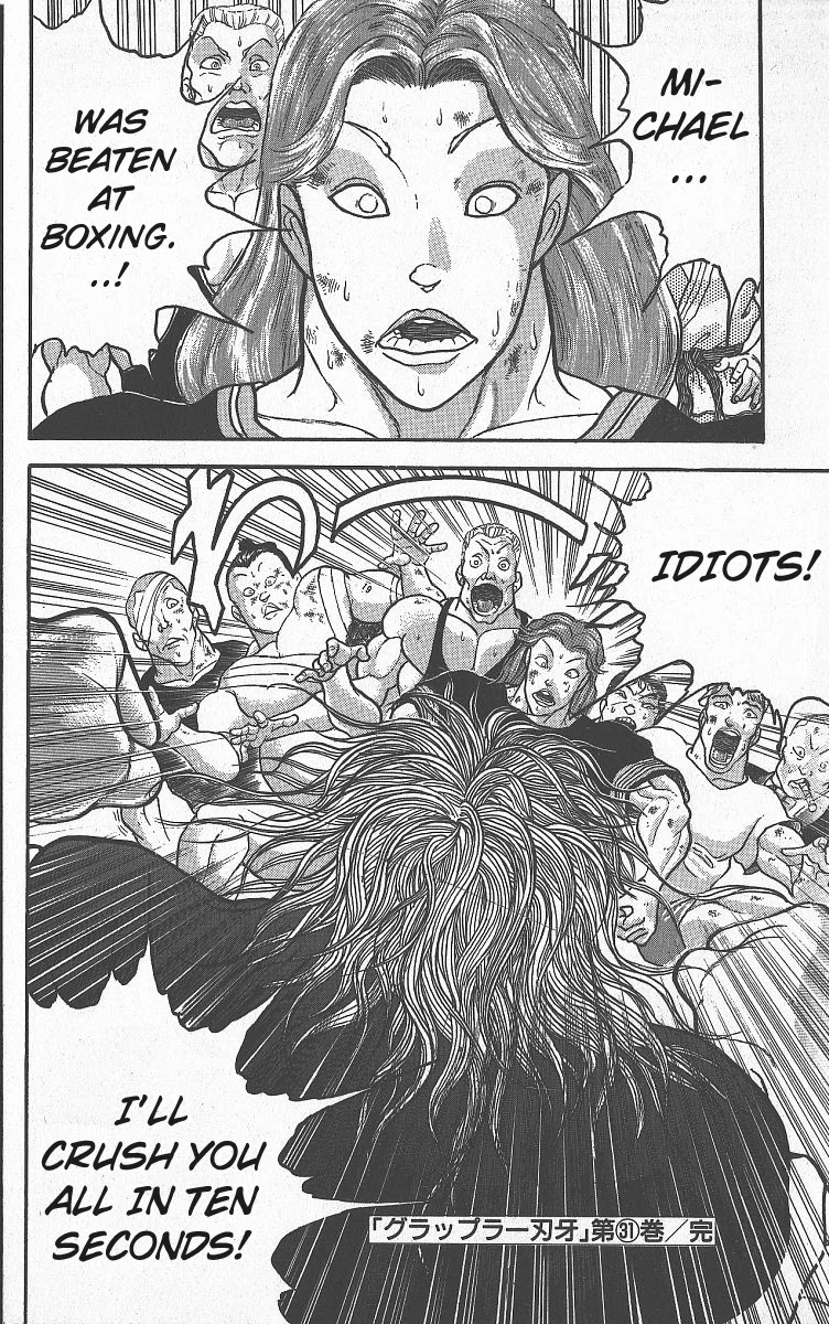 Grappler Baki Chapter 273 page 17 - Chapter 273: Nine People