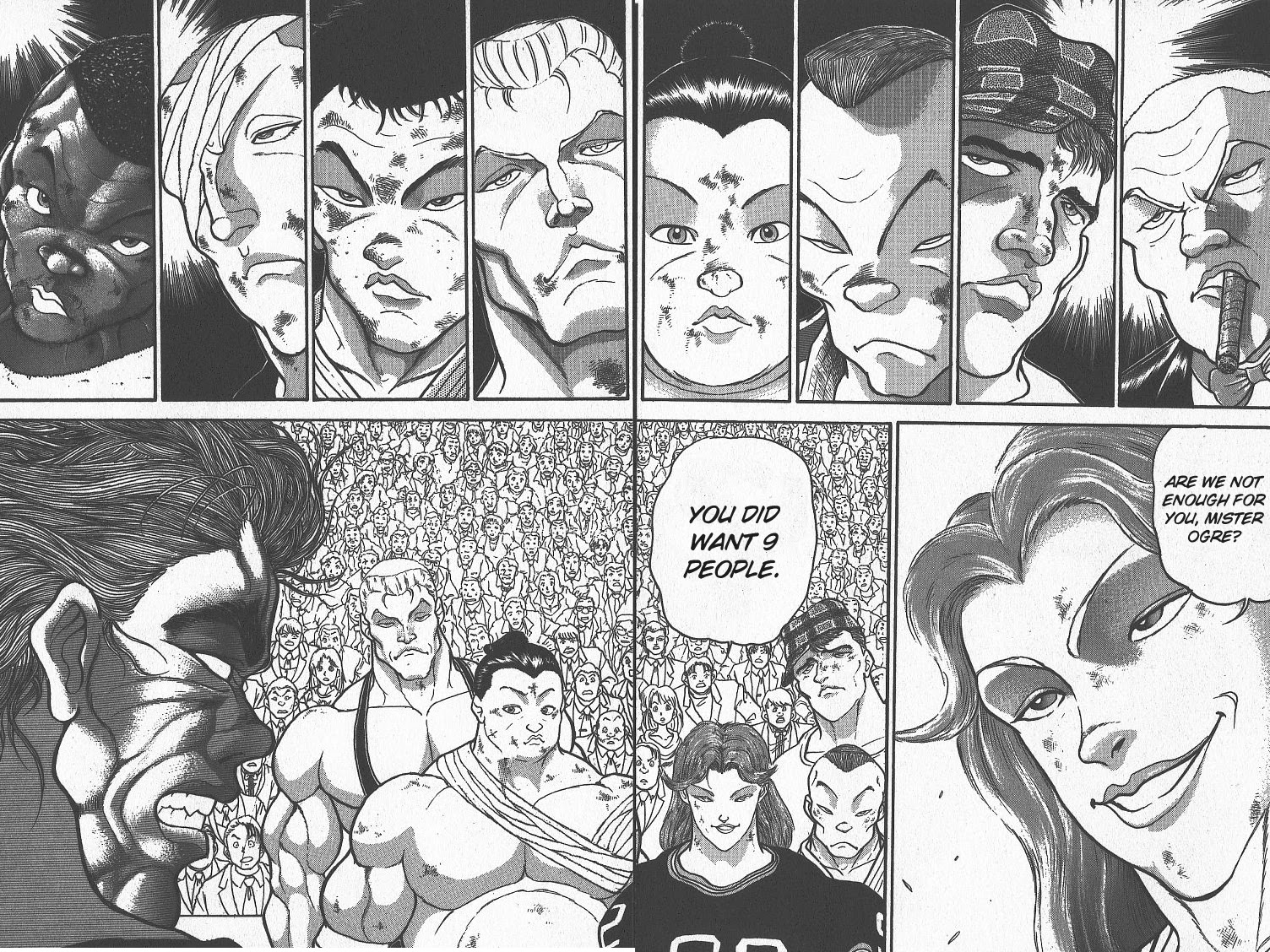Grappler Baki Chapter 273 page 8 - Chapter 273: Nine People