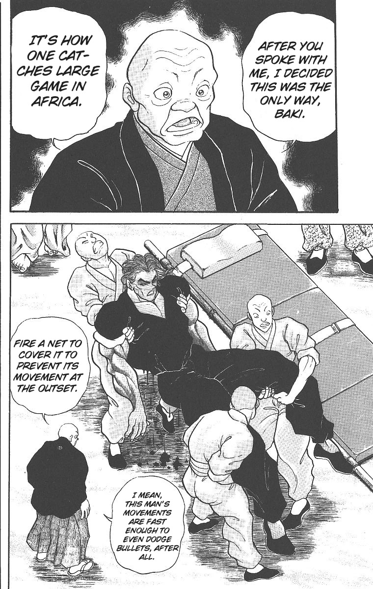 Grappler Baki Chapter 276 page 17 - Chapter 276: The Ogre's Growls