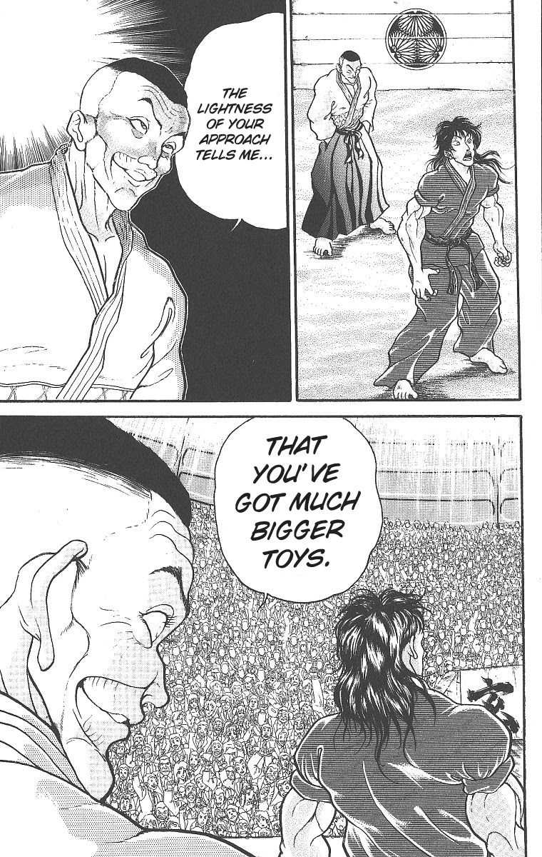 Grappler Baki Chapter 278 page 19 - Chapter 278: The Master's Techniques