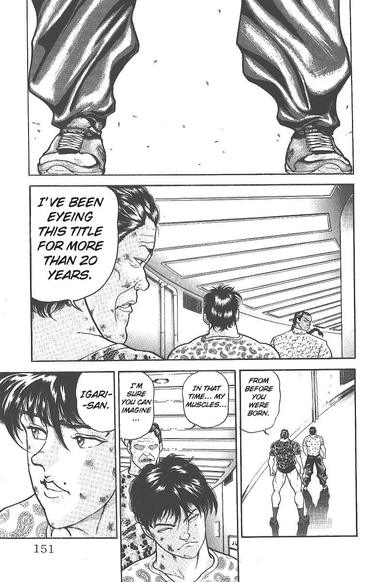 Grappler Baki Chapter 281 page 4 - Chapter 281: A Different Igari Kanji