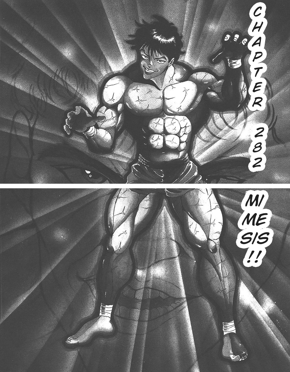 Grappler Baki Chapter 282 page 1 - Chapter 282: Mimesis
