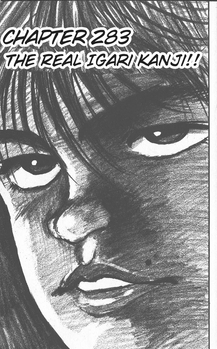 Grappler Baki Chapter 283 page 1 - Chapter 283: The Real Igari Kanji