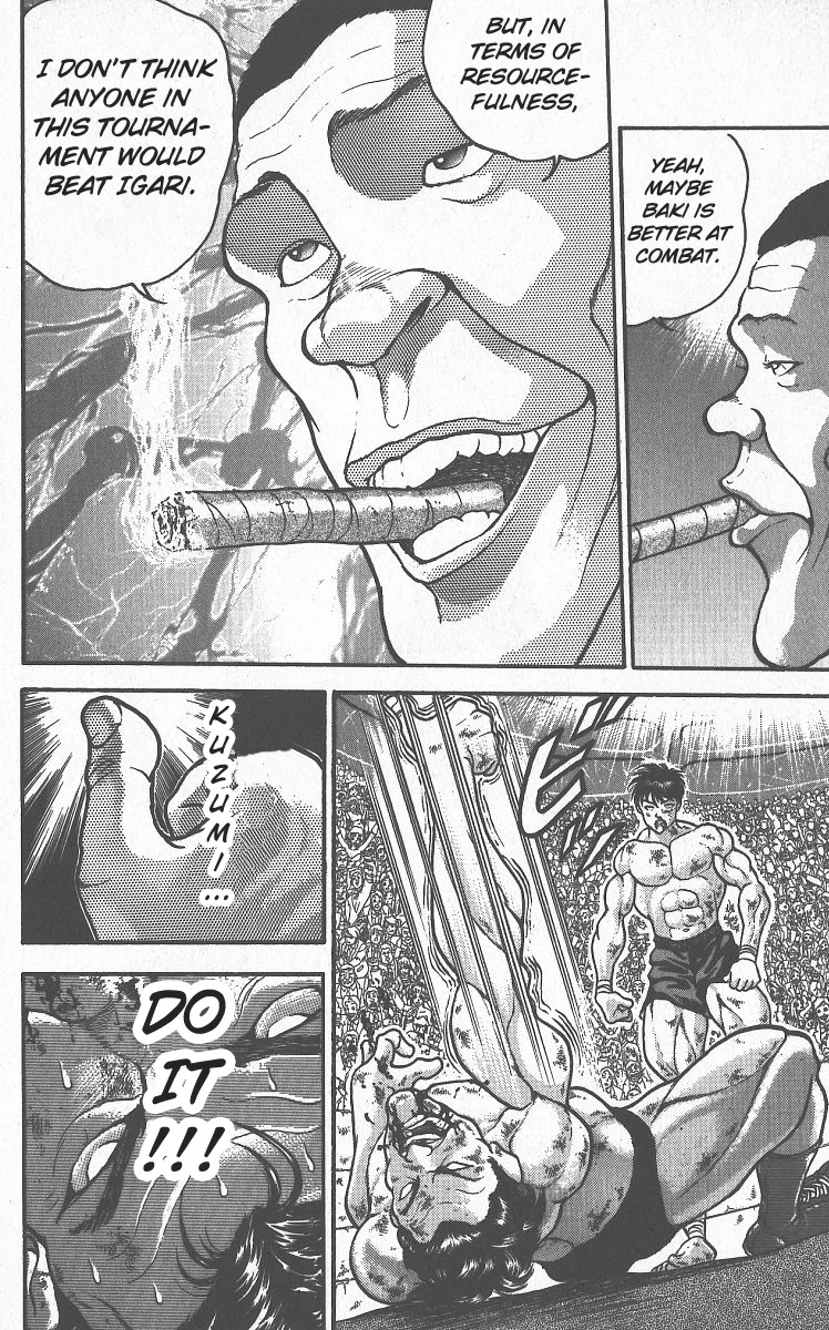 Grappler Baki Chapter 285 page 15 - Chapter 285: Igari Kanji's Secret Plan
