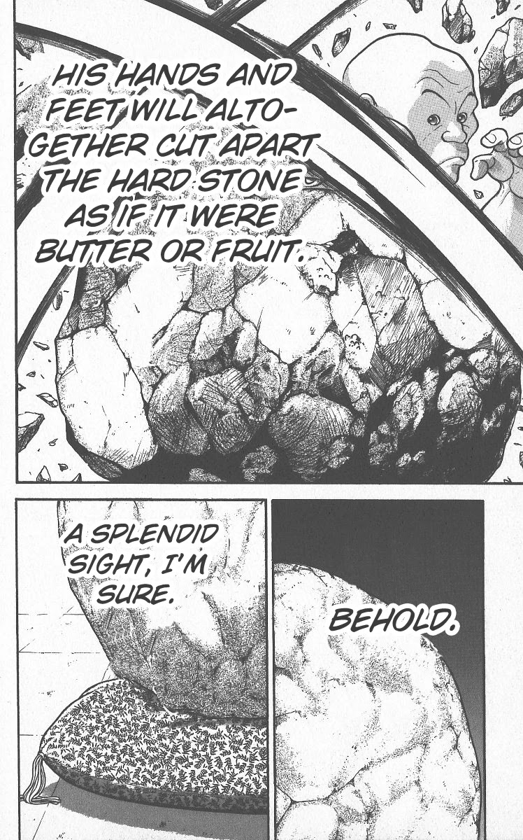 Grappler Baki Chapter 291 page 16 - Chapter 291: The Striking Stone