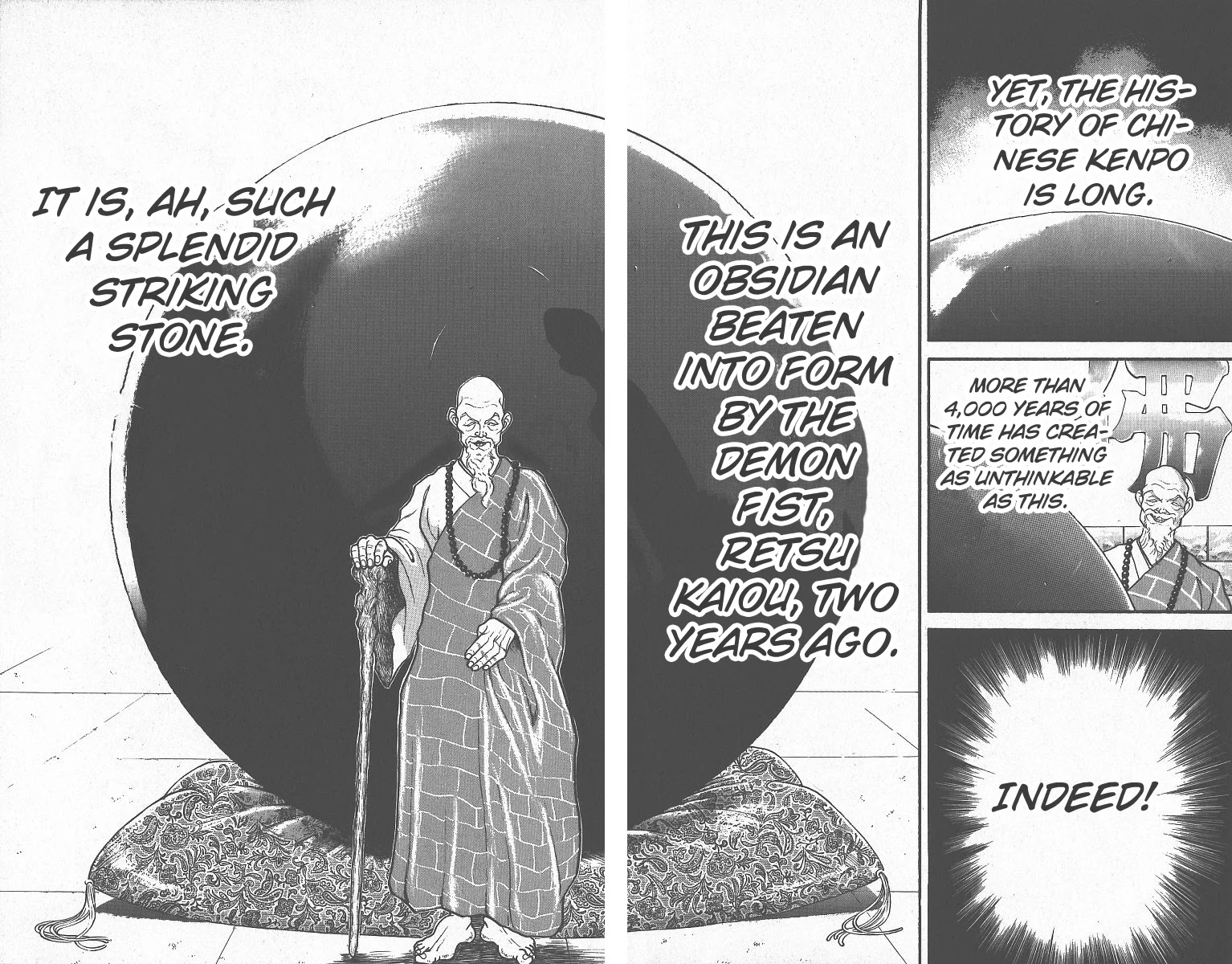 Grappler Baki Chapter 291 page 18 - Chapter 291: The Striking Stone