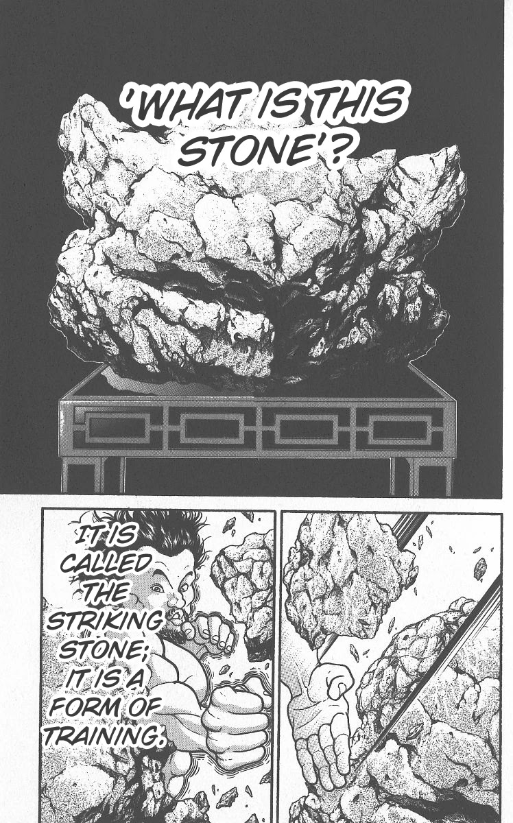 Grappler Baki Chapter 291 page 8 - Chapter 291: The Striking Stone