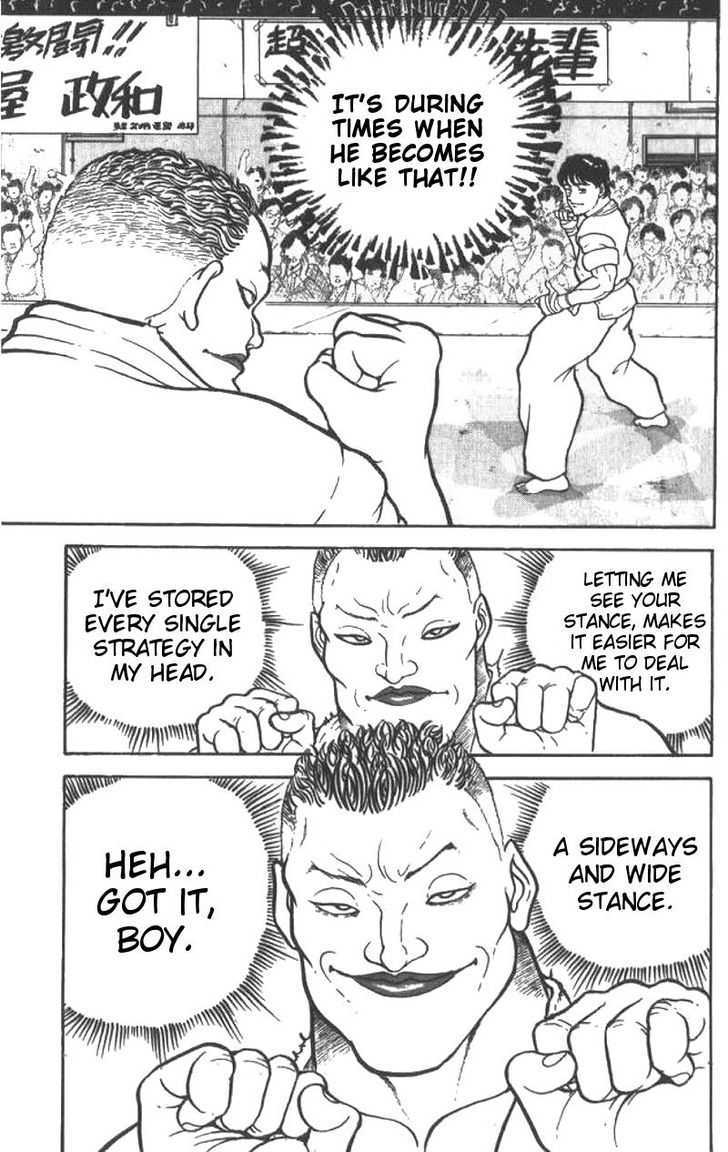 Grappler Baki Chapter 3 page 15 - Chapter 3 : Suedou's Degree of Danger