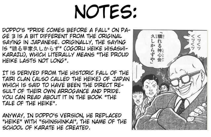 Grappler Baki Chapter 3 page 21 - Chapter 3 : Suedou's Degree of Danger