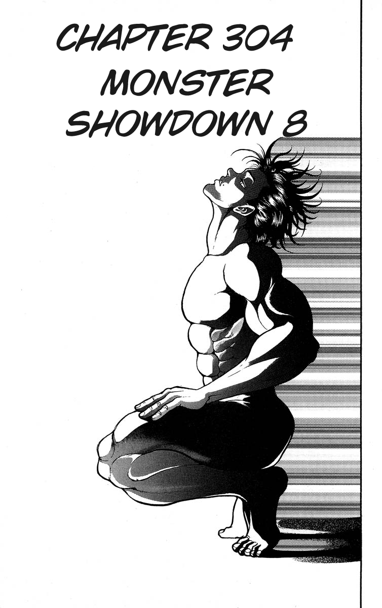 Grappler Baki Chapter 304 page 1 - Chapter 304: Monster Showdown 8