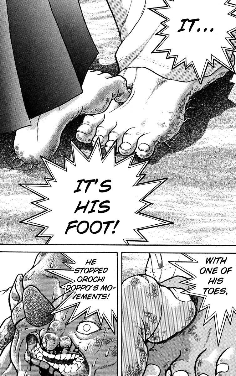 Grappler Baki Chapter 308 page 15 - Chapter 308: Orochi Flies