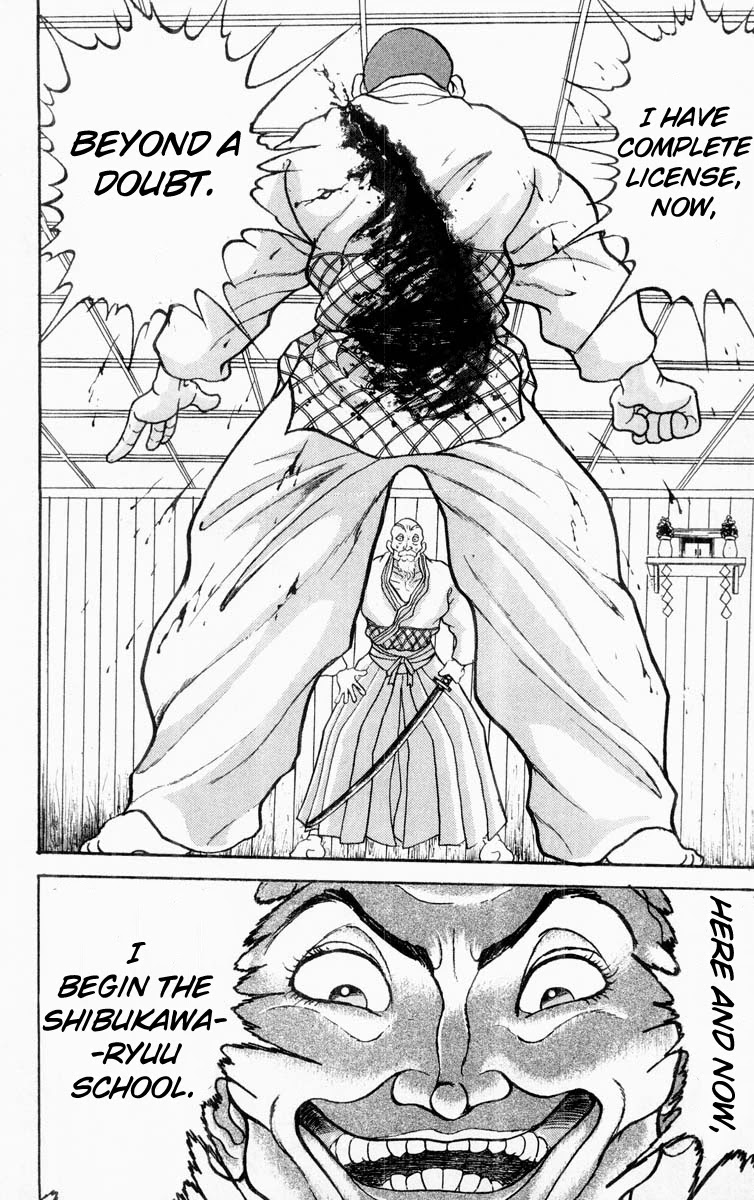 Grappler Baki Chapter 311 page 17 - Chapter 311: I Can't See It