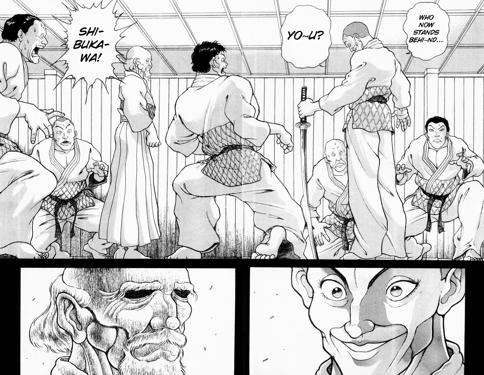Grappler Baki Chapter 311 page 2 - Chapter 311: I Can't See It