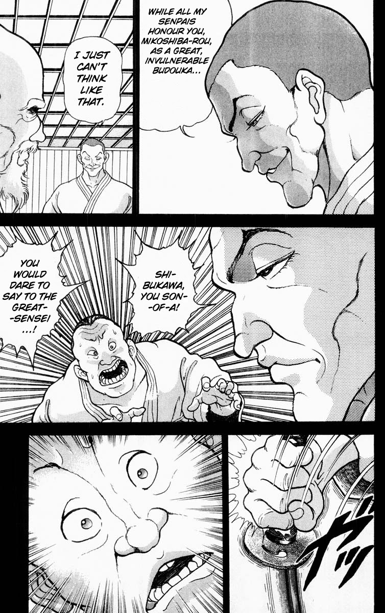 Grappler Baki Chapter 311 page 4 - Chapter 311: I Can't See It