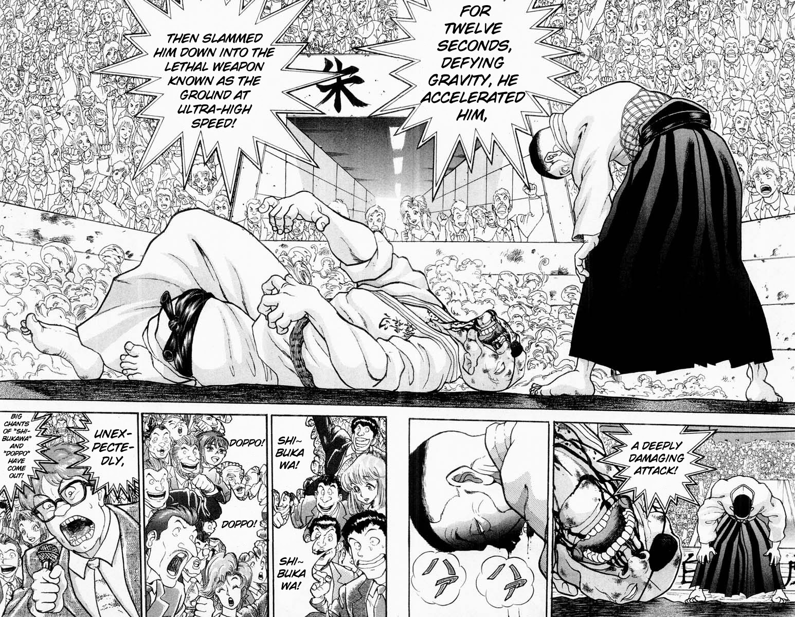 Grappler Baki Chapter 312 page 12 - Chapter 312: Don't You Be Underestimating Me