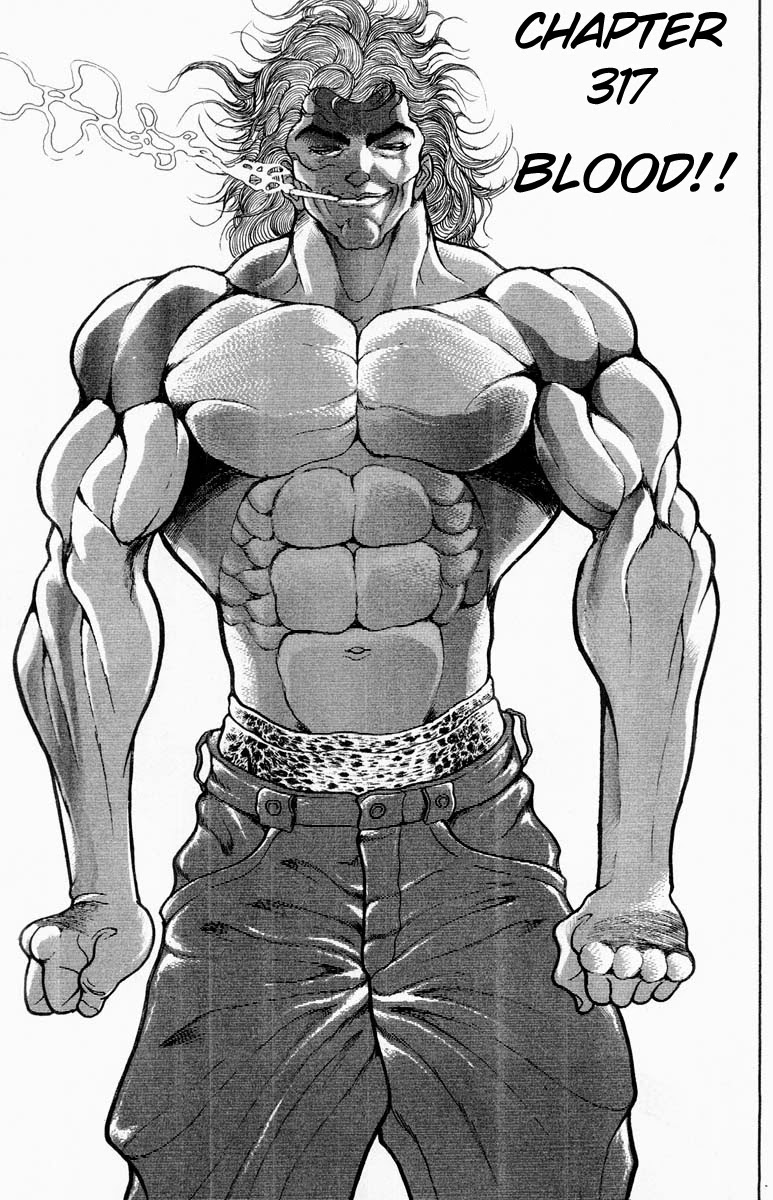 Grappler Baki Chapter 317 page 1 - Chapter 317: Blood