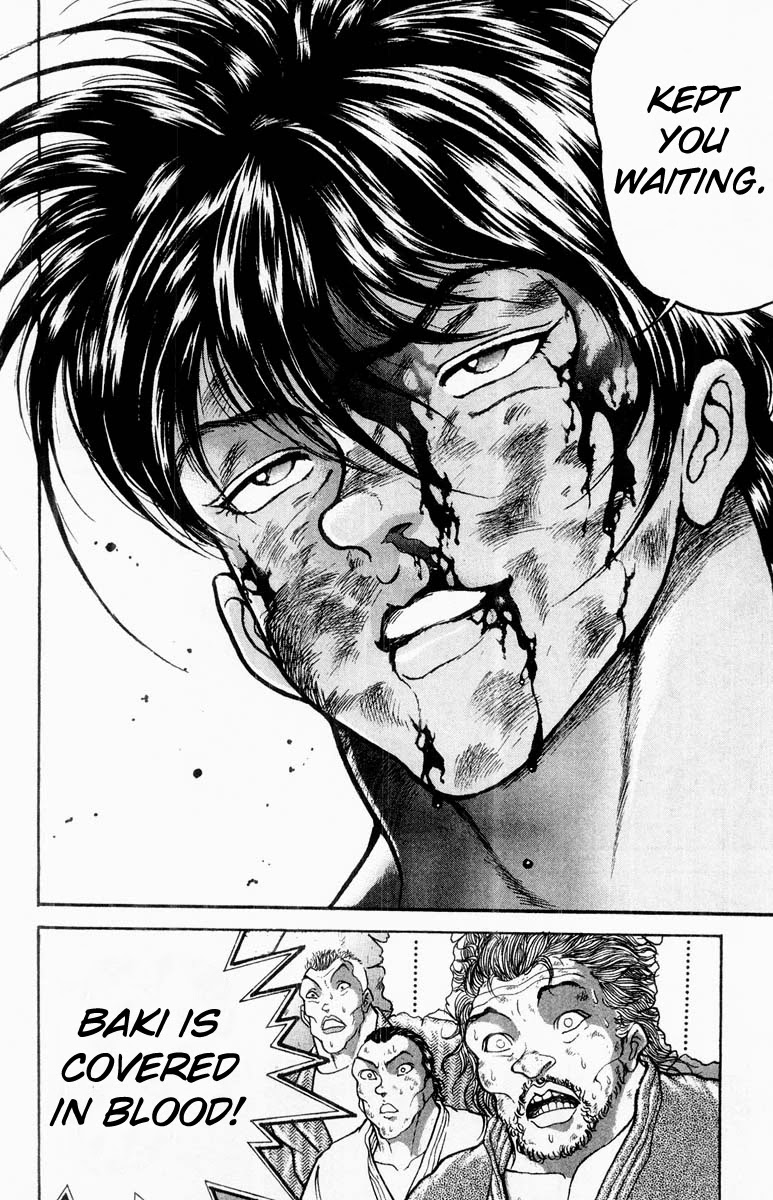Grappler Baki Chapter 317 page 18 - Chapter 317: Blood