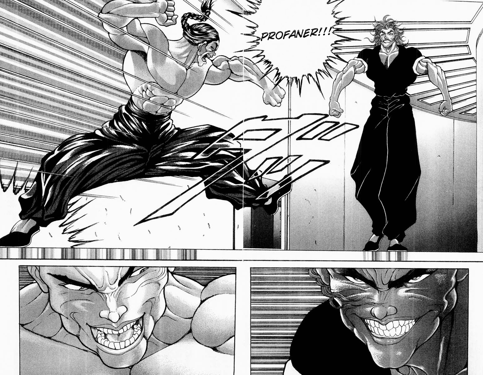 Grappler Baki Chapter 317 page 4 - Chapter 317: Blood