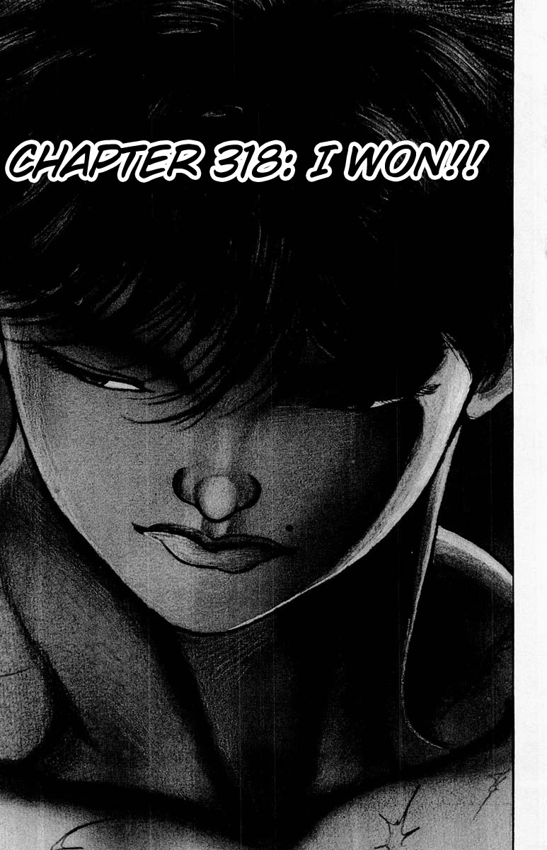 Grappler Baki Chapter 318 page 1 - Chapter 318: I Won