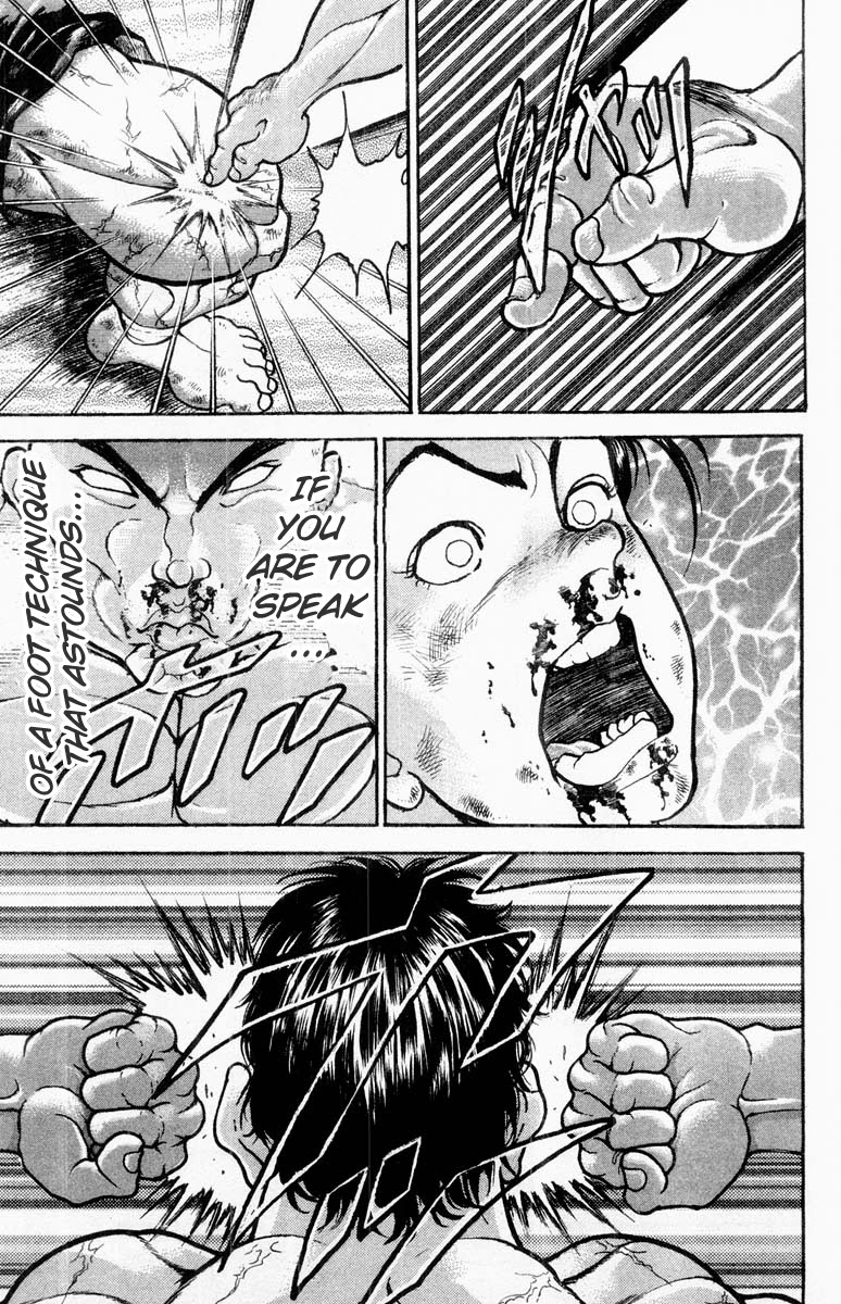 Grappler Baki Chapter 322 page 15 - Chapter 322: The Demon Fist, Retsu Kaiou