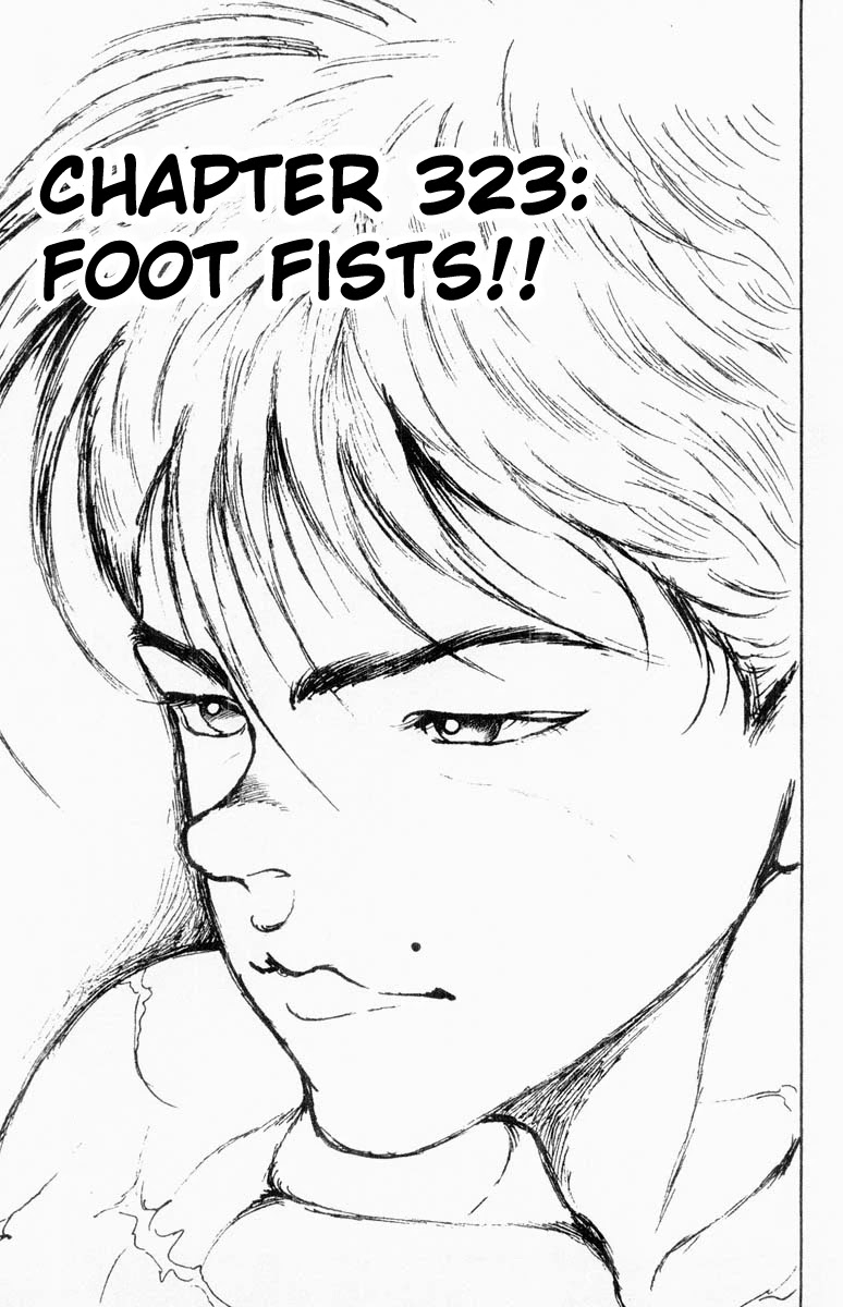 Grappler Baki Chapter 323 page 1 - Chapter 323: Foot Fists