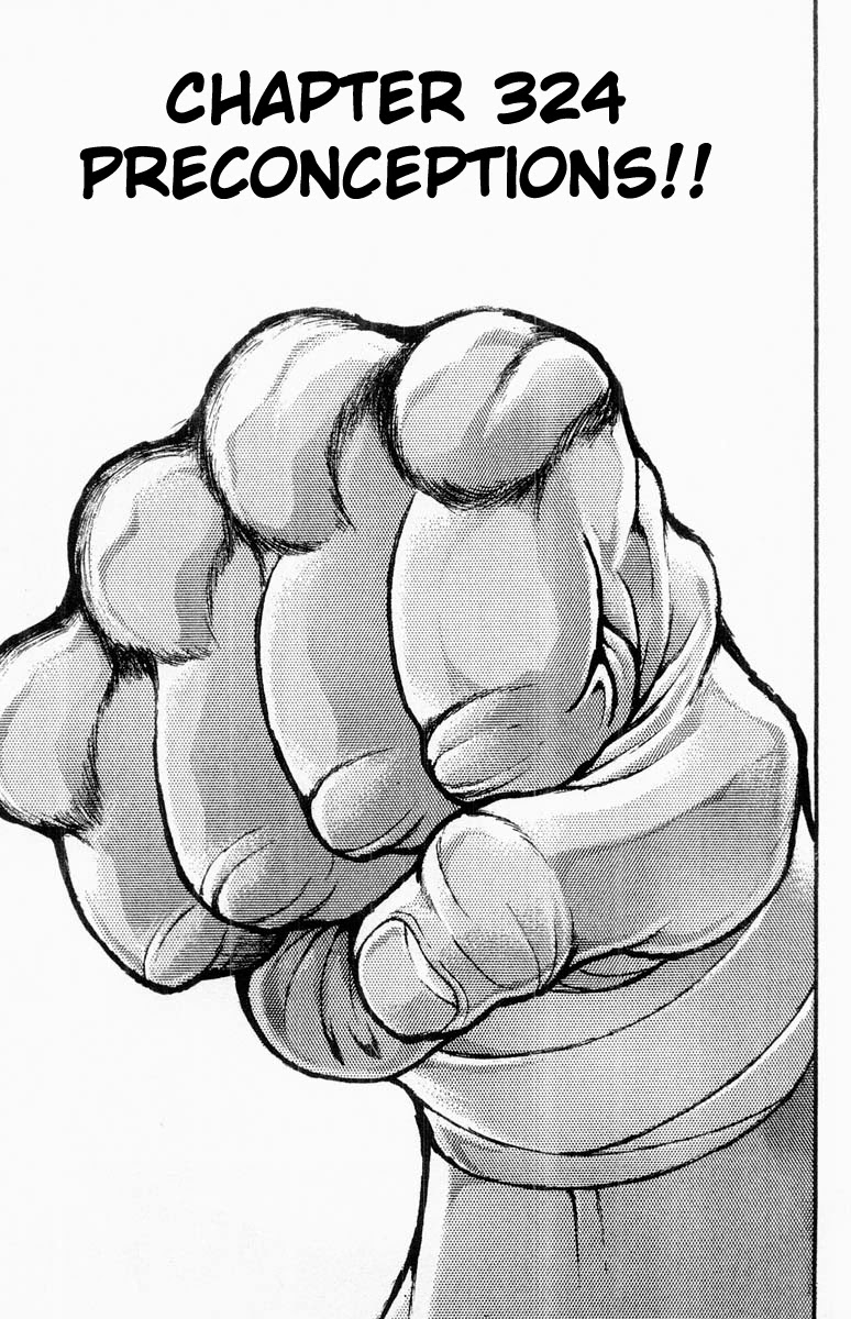 Grappler Baki Chapter 324 page 1 - Chapter 324: Preconceptions