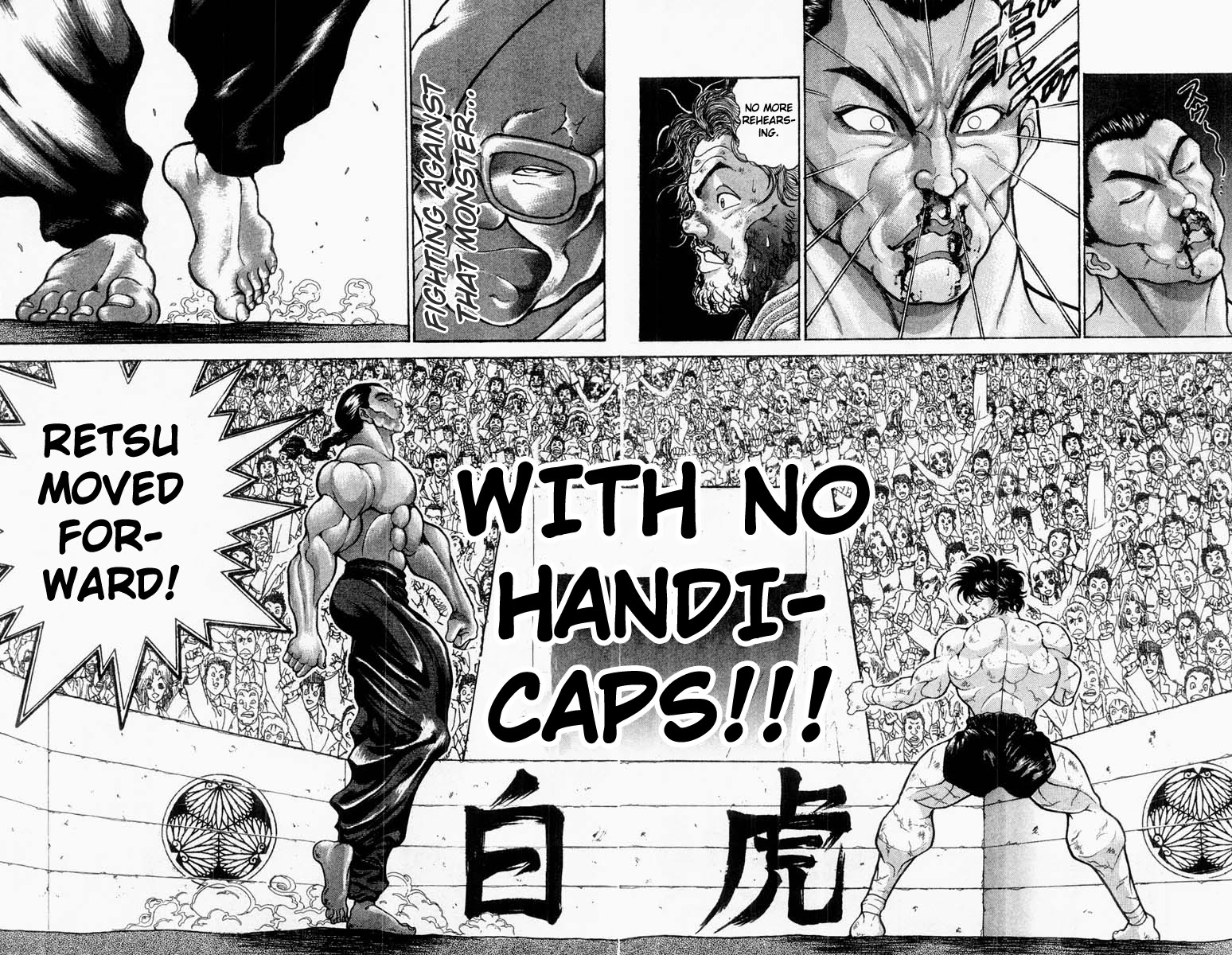 Grappler Baki Chapter 326 page 4 - Chapter 326: No Handicaps