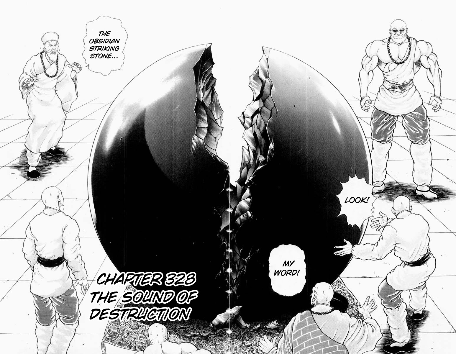 Grappler Baki Chapter 328 page 2 - Chapter 328: The Sound of Destruction