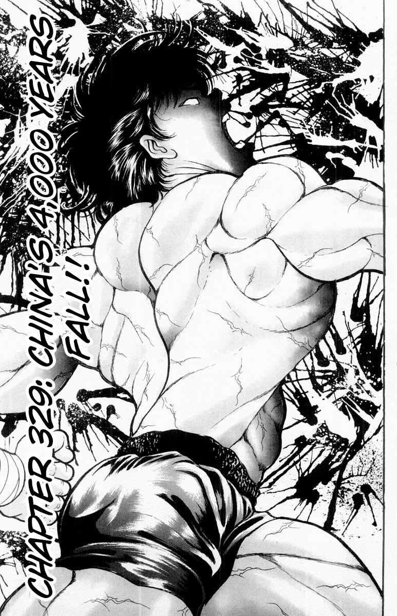 Grappler Baki Chapter 329 page 1 - Chapter 329: China's 4,000 Years Fall
