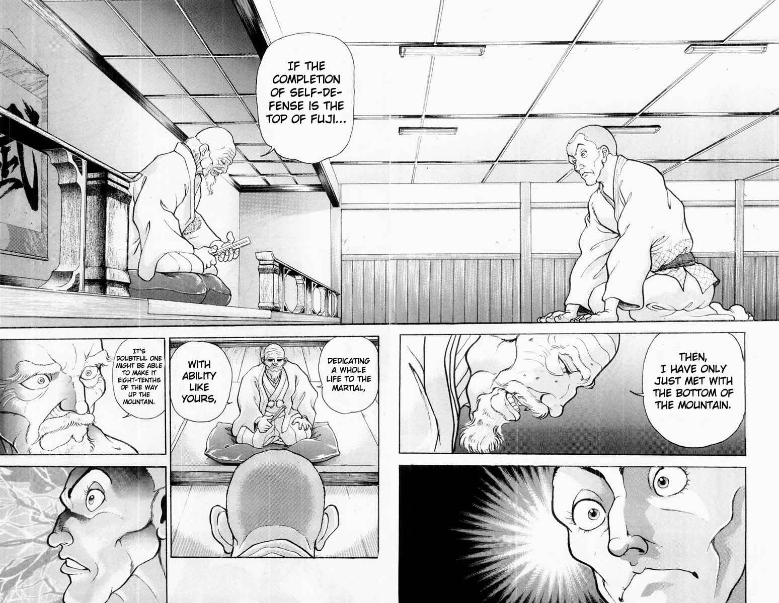 Grappler Baki Chapter 330 page 4 - Chapter 330: True Self-Defense