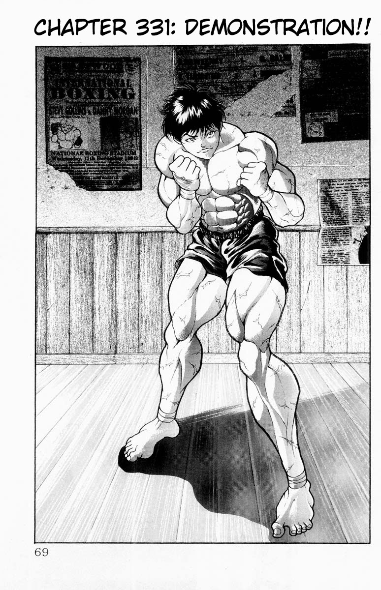Grappler Baki Chapter 331 page 1 - Chapter 331: Demonstration