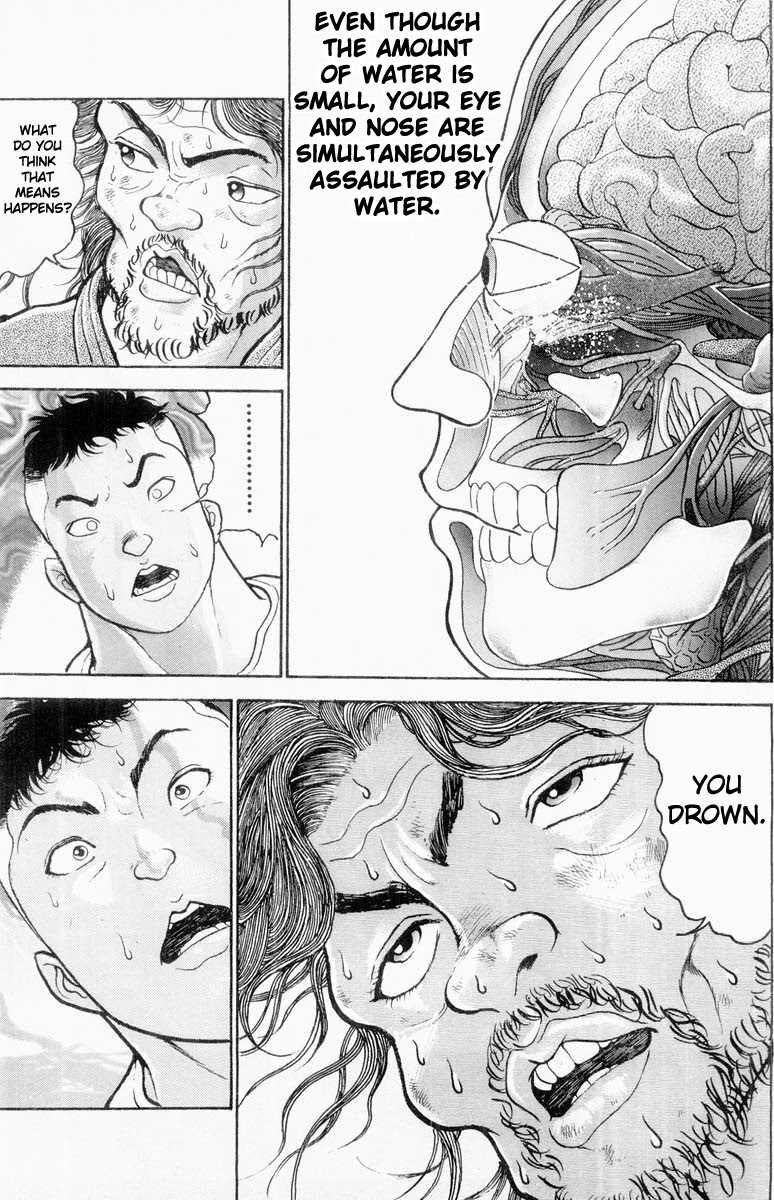 Grappler Baki Chapter 332 page 16 - Chapter 332: Water Gun