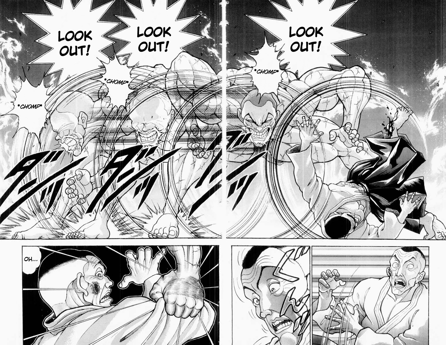 Grappler Baki Chapter 334 page 10 - Chapter 334: Bite Bite Bite