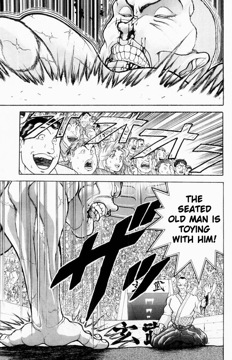 Grappler Baki Chapter 335 page 15 - Chapter 335: Tooyama no Kin-san