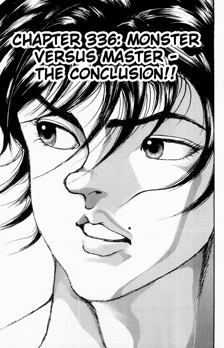 Grappler Baki Chapter 336 page 1 - Chapter 336: Monster Versus Master - The Conclusion