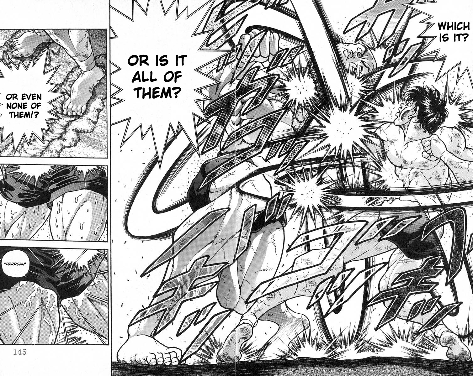 Grappler Baki Chapter 343 page 10 - Chapter 343: The Spray of the Death Match