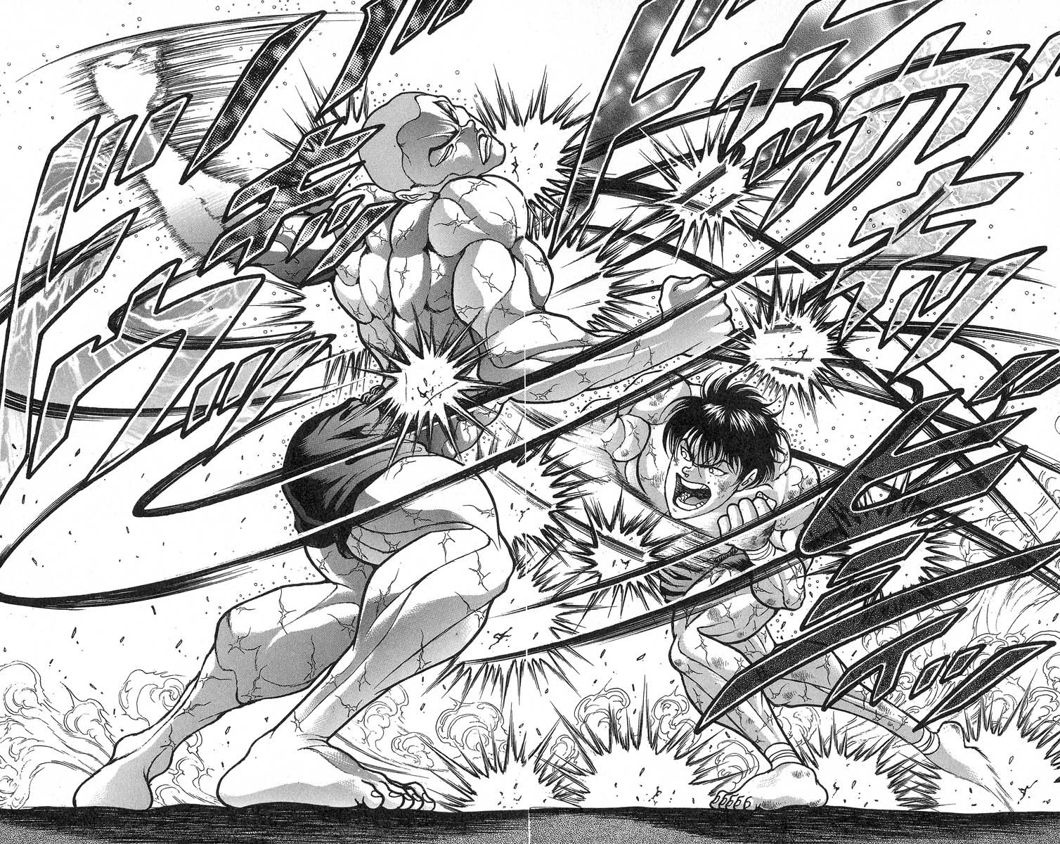 Grappler Baki Chapter 343 page 2 - Chapter 343: The Spray of the Death Match