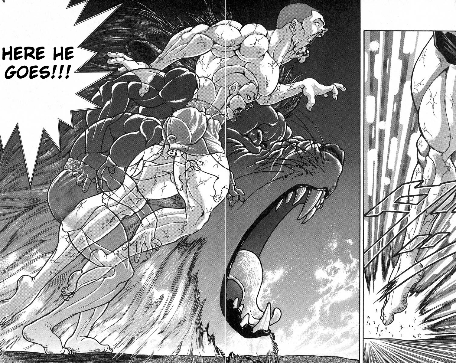 Grappler Baki Chapter 345 page 10 - Chapter 345: Two-Legged Lion